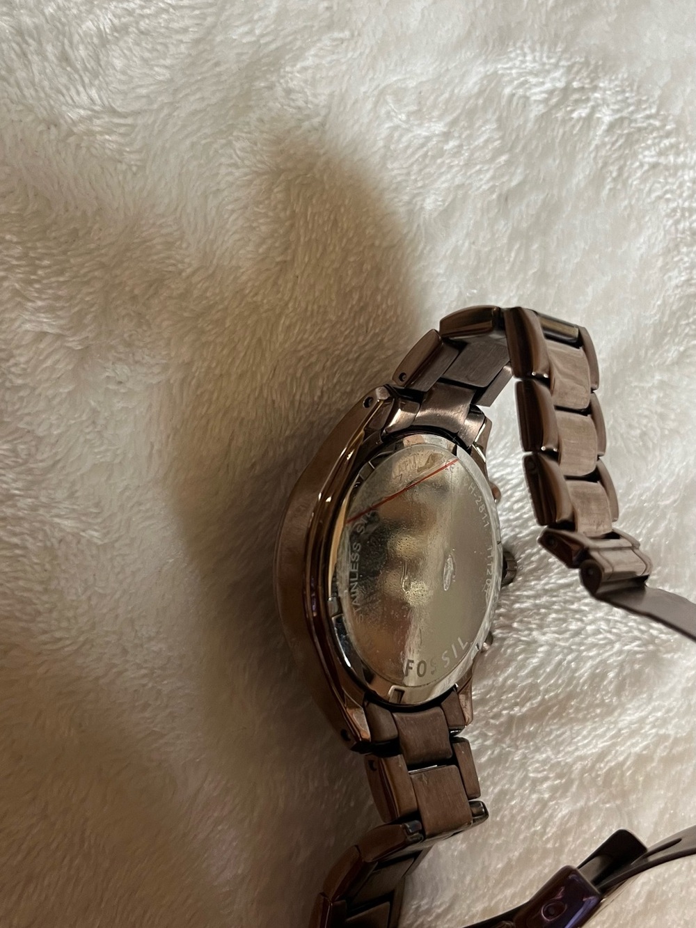 Fossil CH2811 Flight Brown Dial Brown Stainless Steel Women's Watch - Picture 10 of 10